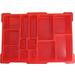 LEGO Red Top Tray for Lego Education Storage Bin - 13 Compartments (54572)