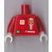 LEGO Rood Torso met Ferrari, Shell Logos en F. Massa (973)