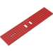 LEGO rot Zug Base 6 x 28 mit 2 rechteckigen Ausschnitten und 3 runden Löchern an jedem Ende (4093)