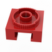 LEGO Red Turntable Base 4 x 4 Legs (30516)