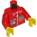 LEGO Red TV Chopper Pilot Torso (973)