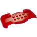 LEGO rouge Véhicule, Base 4 x 10 avec 4 Headlights (85779)