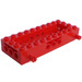 LEGO Red Wagon Bottom 4 x 10 x 1.3 with Side Pins (30643)