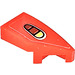 LEGO Red Wedge 1 x 2 Right with Austin Mini Frontlight Right Sticker (29119)