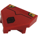 LEGO Red Wedge 2 x 2 x 0.7 with Point (45°) with Screws, Grille, Line, Plates Sticker (66956)