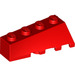LEGO rouge Coin 2 x 4 Sloped La gauche (43721)