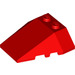 LEGO rot Keil 4 x 4 Verdreifachen mit Bolzenkerben (48933)