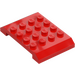 LEGO Red Wedge 4 x 6 x 0.7 Double (32739)