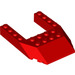 LEGO rouge Coin 6 x 8 avec Coupé (32084)