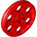 LEGO Red Wedge Belt Wheel (4185 / 49750)