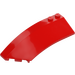 레고 빨간색 쐐기 구부러진 3 x 8 x 2 왼쪽 (41750 / 42020)