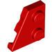 LEGO Red Wedge Plate 2 x 2 Wing Left (24299)