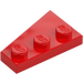 LEGO Red Wedge Plate 2 x 3 Wing Right  (43722)