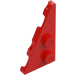 레고 빨간색 쐐기 그릇 2 x 4 날개 왼쪽 (65429)