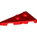 LEGO Red Wedge Plate 2 x 4 Wing Left (65429)