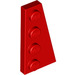 LEGO Red Wedge Plate 2 x 4 Wing Right (41769)