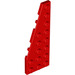 LEGO Red Wedge Plate 3 x 8 Wing Left (50305)