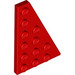 LEGO rouge Coin assiette 4 x 6 Aile Droite (48205)