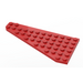 LEGO Rood Wig Plaat 7 x 12 Vleugel Rechtsaf (3585)