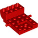 LEGO Red Wheel Bearing 4 x 6 x 1.33 (24055 / 65348)