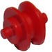 LEGO Rojo Rueda Centre con Stub Axles (3464 / 47854)