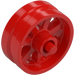 LEGO Red Wheel Rim Ø14.6 x 6 with Spokes and Stub Axles (50862)