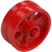 LEGO Red Wheel Rim Ø14.6 x 6 with Spokes and Stub Axles (50862)