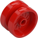 LEGO Red Wheel Rim Ø18 x 12mm with Etched Rim (18976 / 65192)