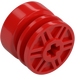 LEGO Red Wheel Rim Ø18 x 14 with Axle Hole (55982)