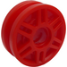 LEGO Red Wheel Rim Ø18 x 7  with Deep Spokes and Brake Rotor (13971 / 77031)