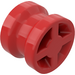 LEGO Red Wheel Rim Ø8 x 6.4 without Side Notch (4624)