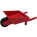 LEGO Red Wheelbarrow with Wheel