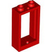 LEGO Red Window Frame 1 x 2 x 3 without Sill (3662 / 60593)