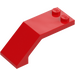 LEGO Red Windscreen 2 x 5 x 1.3 (6070 / 35271)