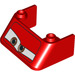 LEGO rouge Pare-brise 3 x 4 x 1.3 avec Yeux (2437 / 96643)