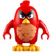 LEGO Red with Furious Face Minifigure