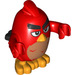 LEGO Red with Right Eyebrow Raised Minifigure