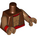 LEGO Reddish Brown Apache Chief Minifig Torso (973 / 88585)