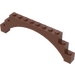 LEGO Roodachtig bruin Boog 1 x 12 x 3 met verhoogde boog (14707)