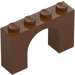 LEGO Reddish Brown Arch 1 x 4 x 2 (6182)