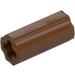 LEGO Roodachtig bruin As Connector (Glad met  &#039;x&#039;-vormig gat) (59443)