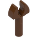 LEGO Reddish Brown Bar 1 with Clip (with Gap in Clip) (41005 / 48729)