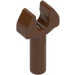 LEGO Reddish Brown Bar 1 with Clip (without Gap in Clip) (3484 / 48729)