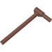 LEGO Rötliches Braun Stange 4.5 mit Griff (87618)