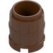 LEGO Reddish Brown Barrel 2 x 2 x 1.7 (2489 / 26170)