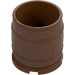 LEGO Reddish Brown Barrel 4 x 4 x 3.5 (30139)