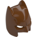 LEGO Reddish Brown Batman Cowl Mask with Short Ears and Open Chin (18987)