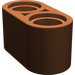LEGO Reddish Brown Beam 2 (43857)
