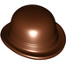 LEGO Reddish Brown Bowler Hat (95674)