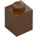 LEGO Červenohnědá Kostka 1 x 1 (3005 / 30071)